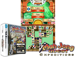 Mah Jong Quest - Expeditions (Europe) (En,Es,It) Cover